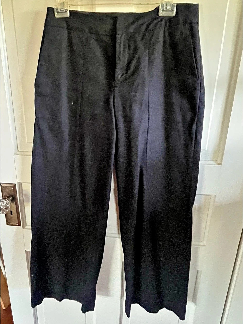 Everlane The Wide-Leg Pant Wide Leg Trousers Black size 4